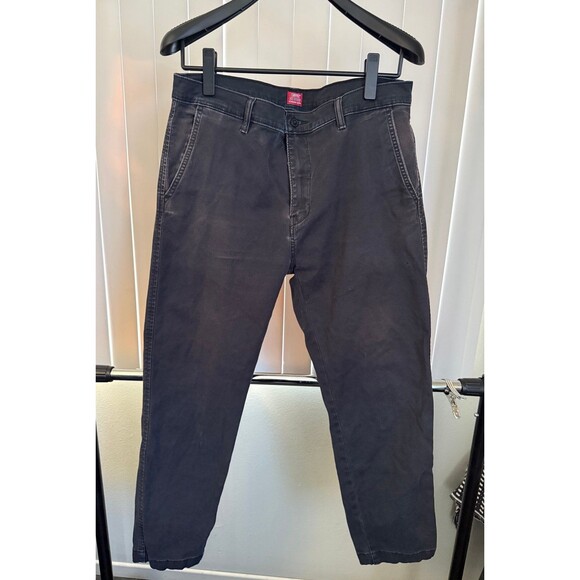 Men's Levi's Mineral Black XX Chino Standard Taper Pants Size 36X30 - Picture 1 of 6